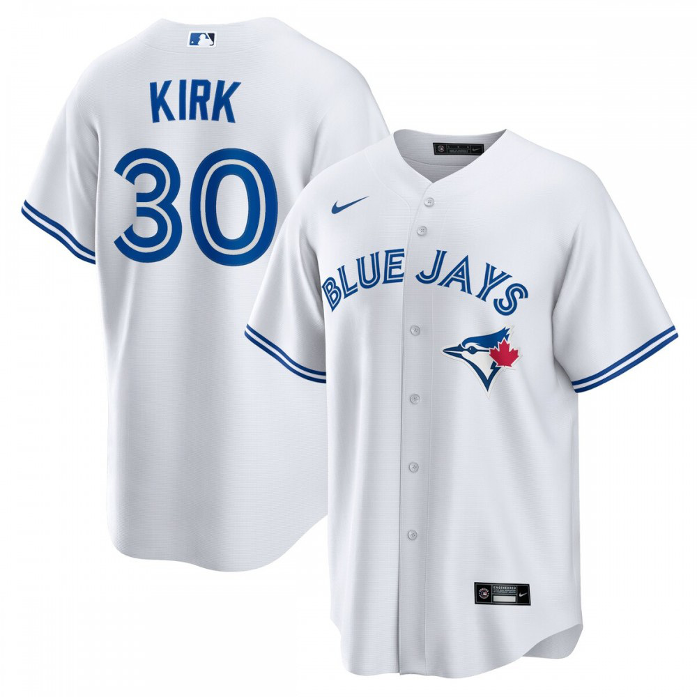 Alejandro Kirk Toronto Blue Jays Replica Player Jersey - White-Pro Kit Vault | Brand New 26/27 Sports Jerseys
